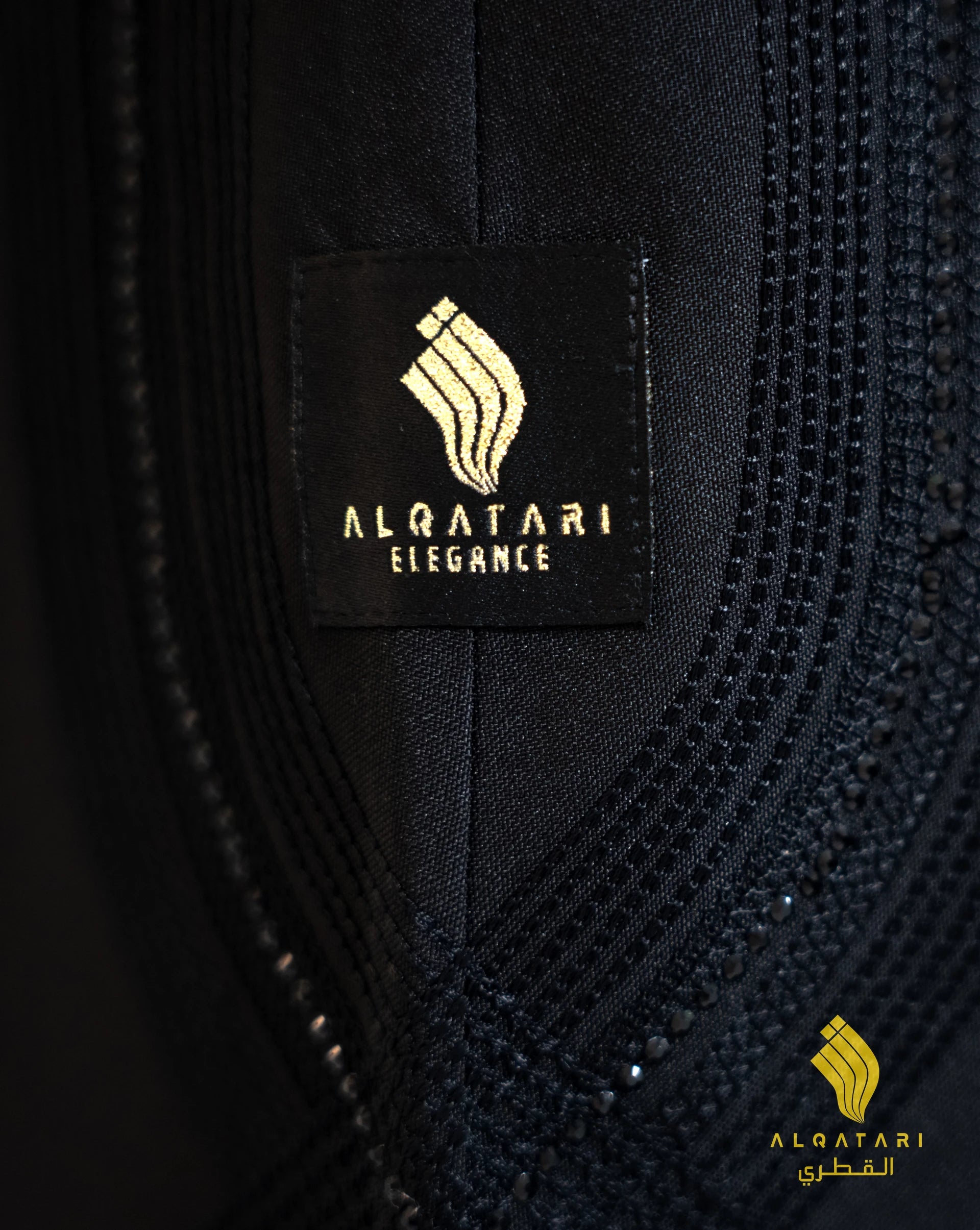 Timeless Elegant Black Marina Abaya